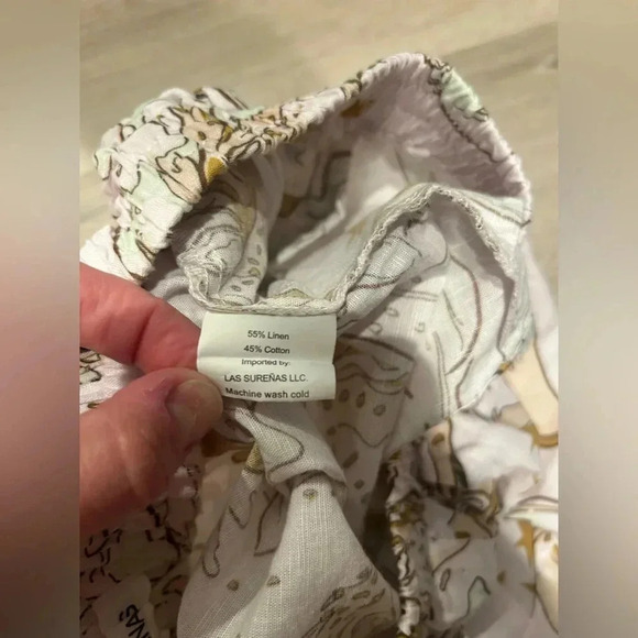 LAS SURENAS Amor Green Shorts / Size XS / - Picture 7 of 7